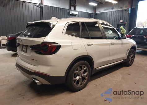 2022 BMW X3 xDrive30I from USA, damaged, VIN 5UX53DP06N9J89684